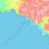 Batu Satu topographic map, elevation, terrain
