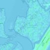 Shark Creek topographic map, elevation, terrain