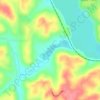 Dillon Lake topographic map, elevation, terrain