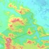 Taman Negeri Rompin Pahang topographic map, elevation, terrain