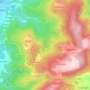 Meixido-Freires topographic map, elevation, terrain