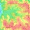 Shawnee Mission Park topographic map, elevation, terrain