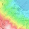 Plaza Bismarck topographic map, elevation, terrain