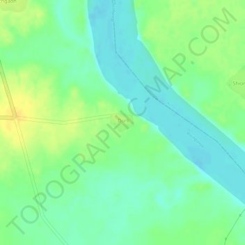Dorli topographic map, elevation, terrain