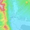 Mayag River topographic map, elevation, terrain