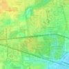 Rain Pond topographic map, elevation, terrain