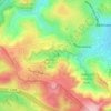 Water Dog Lake topographic map, elevation, terrain