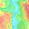 Katerynopil topographic map, elevation, terrain