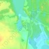 Межозёрный topographic map, elevation, terrain