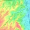 Tunasan River topographic map, elevation, terrain