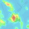 Bear Island topographic map, elevation, terrain