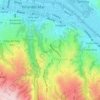 Tranque Forestal topographic map, elevation, terrain