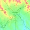 Fredericksburg topographic map, elevation, terrain