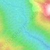 Bralorne topographic map, elevation, terrain