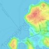 Taylor's Island topographic map, elevation, terrain