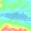 Quail Lake topographic map, elevation, terrain