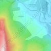 Torrent de Gironde topographic map, elevation, terrain