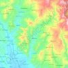Andanan River topographic map, elevation, terrain