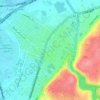 Al Tell Square topographic map, elevation, terrain