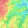 Robertson-Towson Park topographic map, elevation, terrain
