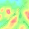 Black Lake topographic map, elevation, terrain
