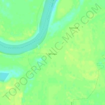 Экстезерь topographic map, elevation, terrain