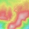 Mountain Lake topographic map, elevation, terrain
