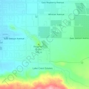 Little Lake topographic map, elevation, terrain