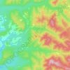 Парусинка topographic map, elevation, terrain