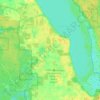 Lake Panasoffkee topographic map, elevation, terrain