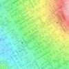 N topographic map, elevation, terrain