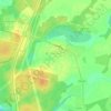 Заклинье topographic map, elevation, terrain