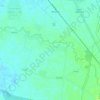 Oued Rdom topographic map, elevation, terrain