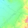 Dinder National Park topographic map, elevation, terrain