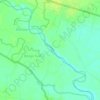Sungai Paguyaman topographic map, elevation, terrain