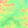 Rio dos Apiacás topographic map, elevation, terrain
