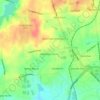 Greenville topographic map, elevation, terrain