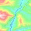 特尔苏里河 topographic map, elevation, terrain