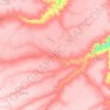 Rio das Fêmeas topographic map, elevation, terrain
