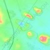 Zuma Rock topographic map, elevation, terrain