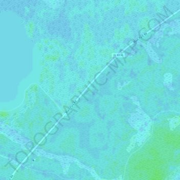 Mrazek Pond topographic map, elevation, terrain