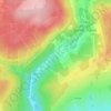 l'Eau Rouge topographic map, elevation, terrain