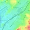 Village Creek topographic map, elevation, terrain