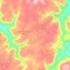 Cole City topographic map, elevation, terrain