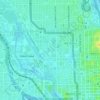 Stanton Park topographic map, elevation, terrain