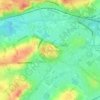 Citadel topographic map, elevation, terrain