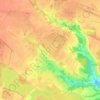 Krushynka topographic map, elevation, terrain