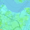 Pasir Ris topographic map, elevation, terrain