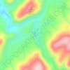 Lake Powhatan topographic map, elevation, terrain