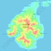 Ambitle Island topographic map, elevation, terrain
